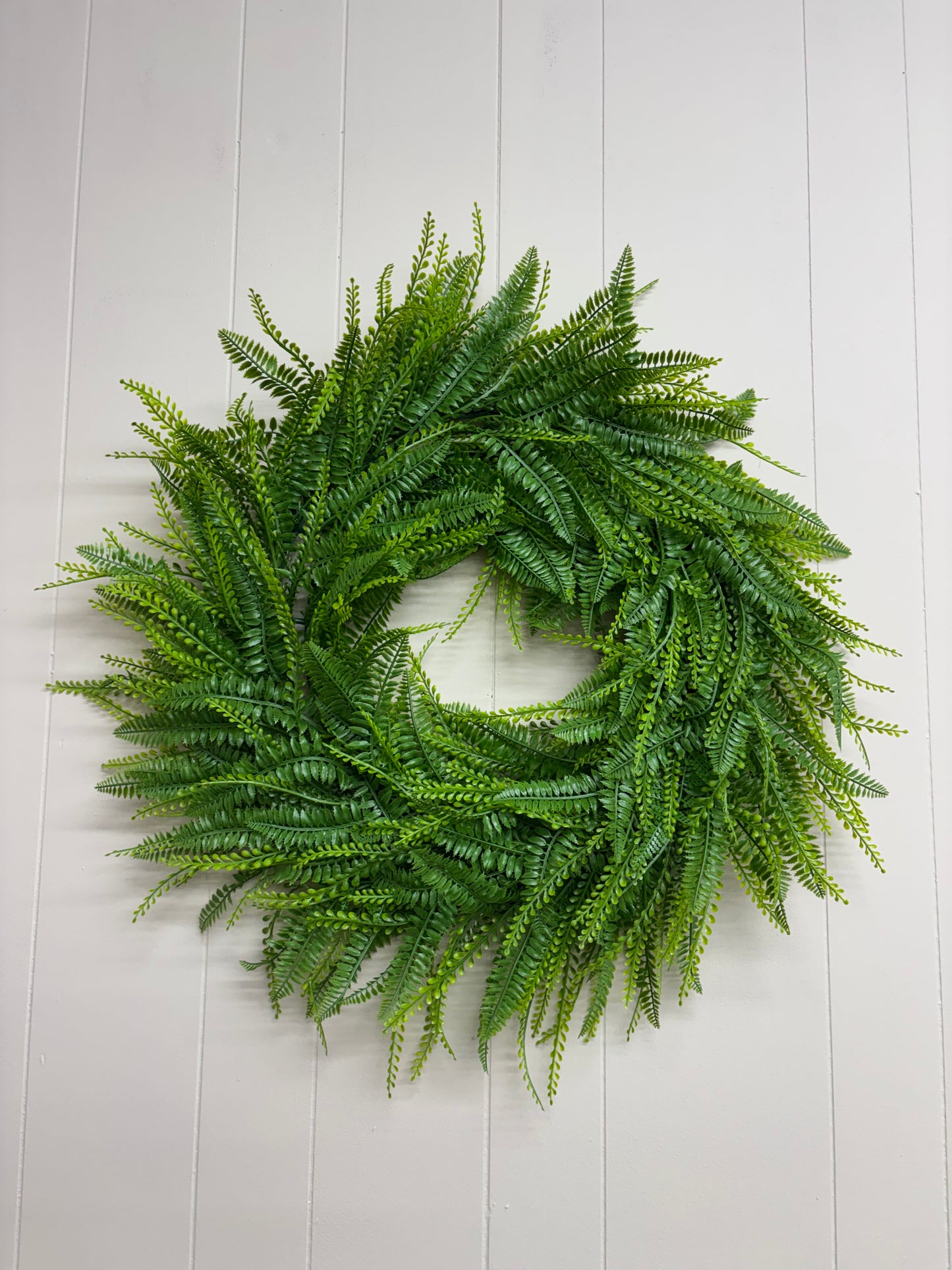 Fern/Bead Grass Wreath