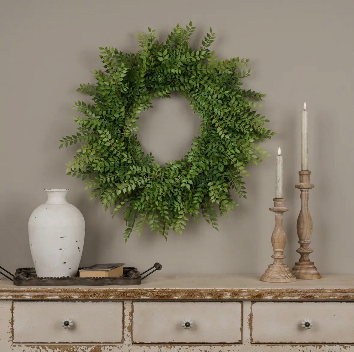 26” Mini Smilax Wreath | Pre-Order (Coming Mid March)