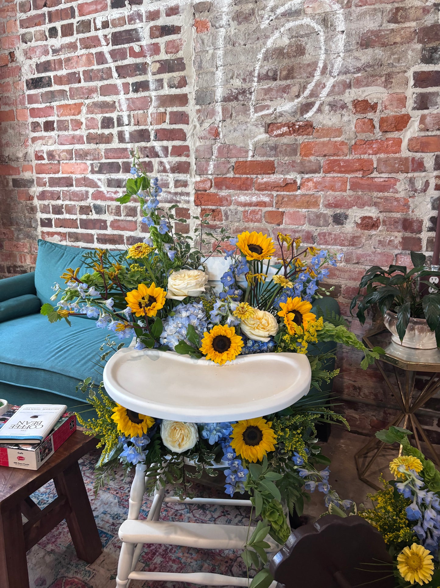 Baby High Chair Florals | Chair not included
