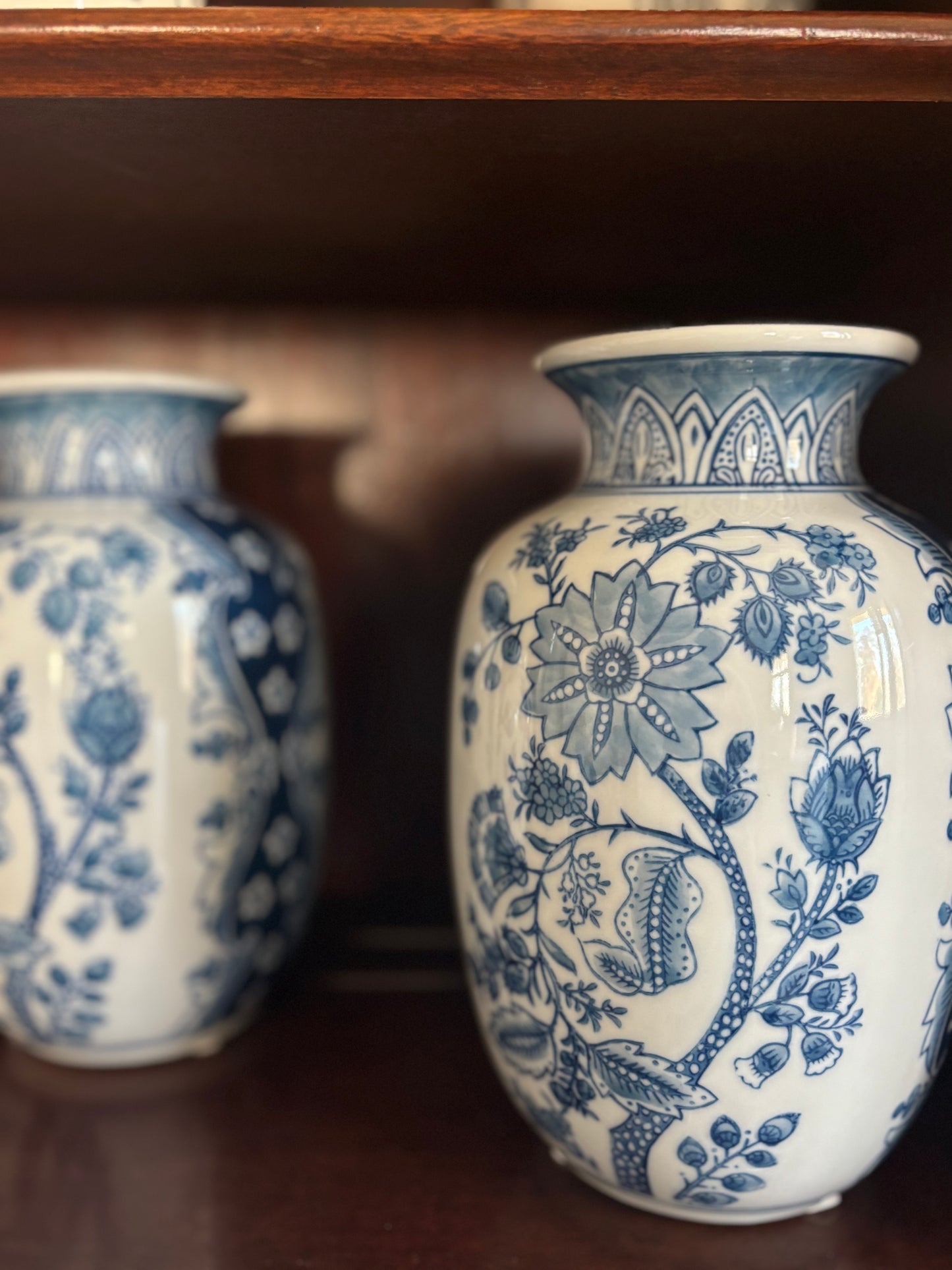 Blue & White Porcelain Vase