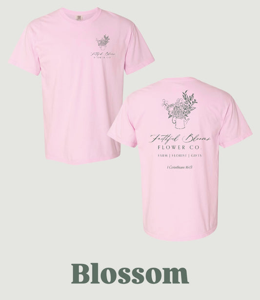 Faithful Blooms T-Shirt | Blossom