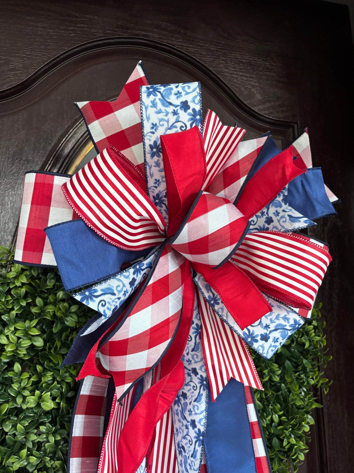 Medium/Large Patriotic Bow