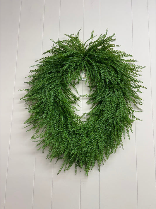 Oval Bead Grass Wreath