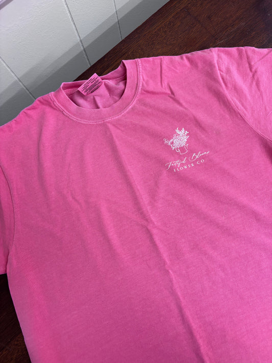 Faithful Blooms T-Shirt | Crunchberry